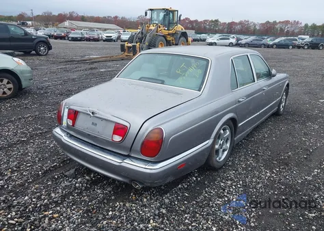 2001 Bentley Arnage из США, поврежденный, VIN SCBLC31E81CX06555